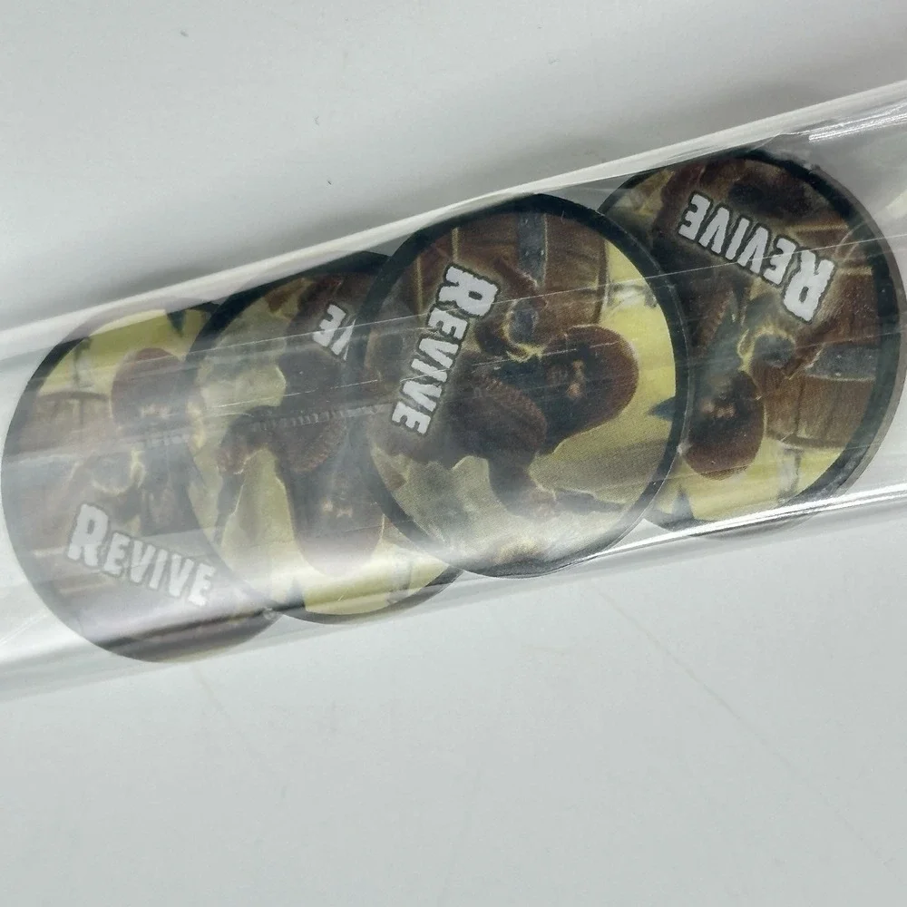 Shadows of Brimstone City of Ancients Revive Tokens Complete Set of 4 Markers